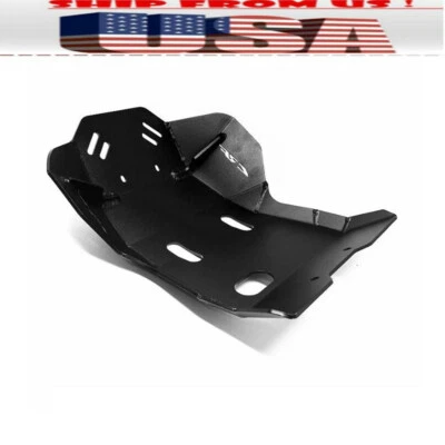 Protector de barro de motor placa antideslizante negro para HONDA CRF 250L/Rally 2013-2020  Foto 1 de 4