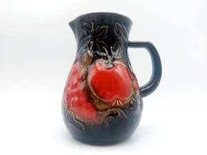 Scheurich Keramik 419-18 W-Germany Krug Karaffe Apfelmotiv Vintage - Bild 1 von 13
