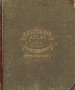 Atlas Crawford County (PA,Pennsylvania,Genealogy): 1876 (DVD) - Picture 1 of 17