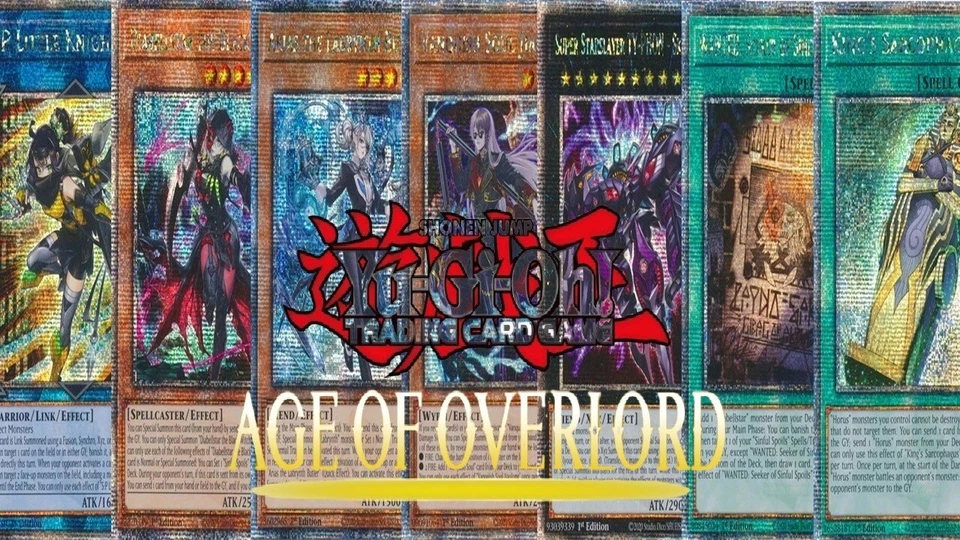 Yugioh Age of Overlord AGOV 1st Edition Quarter Century Secret Rare MINT - Bild 1 von 1