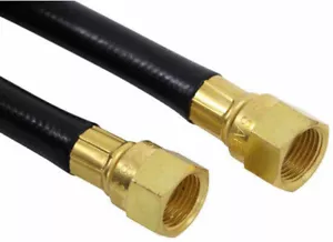 Connettore tubo gas propano 4 piedi 3/8" flare x 3/8" flare femmina LP 48" - Foto 1 di 5