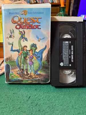 Quest for Camelot (VHS Tape, 1998 Warner Bros.) - Clamshell Case (1) - Image 1 of 2