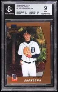 2005 Donruss Team Heroes Rookie /100 Showdown Bronze #371 Justin Verlander RC SP - Picture 1 of 19