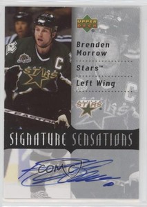 2007-08 Upper Deck Signature Sensations Brenden Morrow #SS-BM Auto