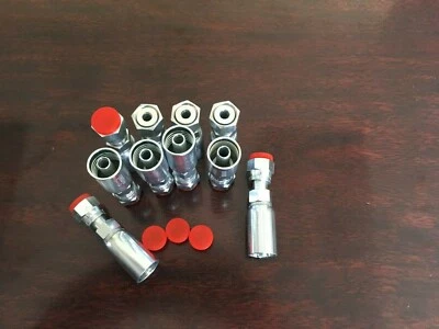 GATOR 08U-S68 Weatherhead After Market Hydraulic Hose Crimp Fittings, 10 PK