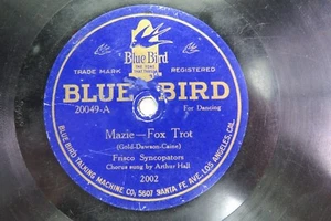 Frisco Syncopators - BLUEBIRD 20049 - Mazie - Rare Label - Picture 1 of 6