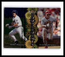 1999 Finest Complements Refractor Left Mike Piazza / Ivan Rodriguez  C1