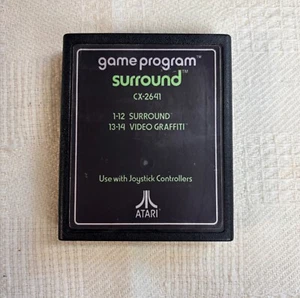 Surround (Atari 2600, 1977) funcionando, solo cartucho de juego - Imagen 1 de 4