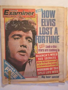 Revista ELVIS PRESLEY EXAMINADOR NACIONAL 18 de octubre de 1977 [Y59Vb6] - Imagen 1 de 3