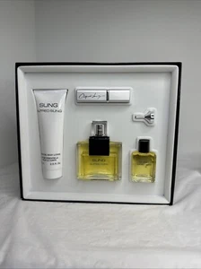 Sung by Alfred Sung Gift Set 1.7oz EDT .5 Oz EDT Refill 2.5oz Body Lotion NOS - Picture 1 of 10