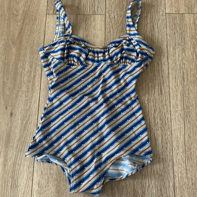 Traje de baño vintage años 50 60 rosa Marie Reid Maillot traje de baño pin up bomba Foto 1 de 4