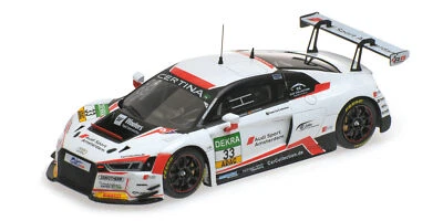 Minichamps 437161193 AUDI R8 LMS FRANKENHOUT HAASE ADAC GT MASTERS 2016 1:43 - Image 1 of 3