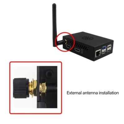 Custodia soluzione di raffreddamento custodia in metallo per Orange Pi 5Pro cover scatola di raffreddamento - Immagine 1 di 4