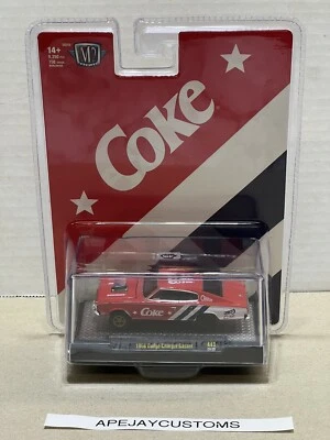 M2 Machines A43 2420  1966 Dodge Charger Gasser Coke 1:64 - Image 1 of 4