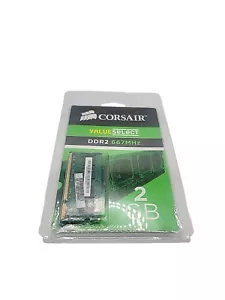Used/open Box - CORSAIR value select DDR2 667mhz Memory module 1 GB NIP - Picture 1 of 6