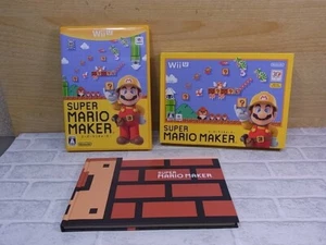 Used Super Mario Maker Nintendo Wii U Japan Import Boxed + Limited Manual - Picture 1 of 1