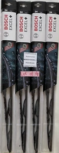 Lot of 4 Windshield 24 inches Wiper Blade Bosch EXCEL+ 41924 24" Brand New - Picture 1 of 8