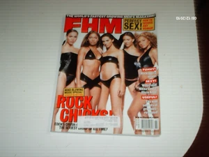 FHM Magazine November 2001 - Rock Chicks / Willa Ford, Nikka Costa & Alicia Keys - Foto 1 di 1