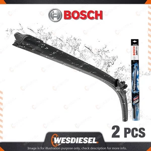 Bosch Aerotwin Front Pair Wiper Blades fits Nissan Patrol Y62 3/2010-2020 - Picture 1 of 2