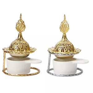 Vintage Fragrance Oil Burner & Tealight Holder Candle Wax Melt Warmer Gift - Picture 1 of 11