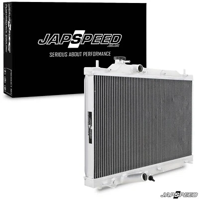 JAPSPEED 42MM ALUMINIUM ALLOY RADIATOR RAD FOR HONDA CIVIC TYPE R FN2 2.0 05-11 - Image 1 of 4