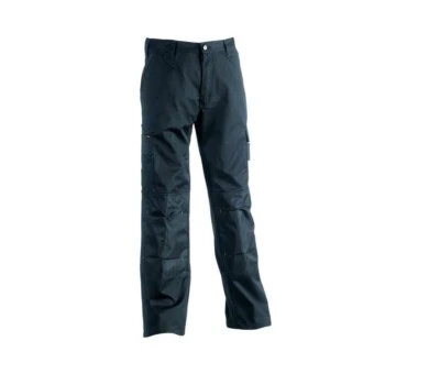 Herock Mars Men's Work Trousers Navy/Black - Image 1 of 2