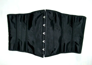 Men's Corset Sz 6XL Steel Bones Waist Trainer Lace Up Abdomen Control / Posture - Picture 1 of 8