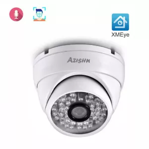Telecamera IP H.265 3MP 2304*1296 POE a cupola metallo impermeabile sorveglianza XMEye - Foto 1 di 12