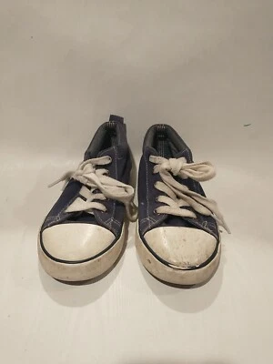 Tommy Hilfiger Lawrence -CC Niños Azul Marino Tenis Atléticos Usados Zapatos Talla 2 Foto 1 de 4