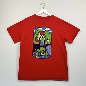 Tee Fury Mario Teenage Mutant Ninja Turtles T Shirt Mens Medium Red Graphic - Picture 1 of 11