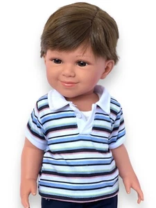 Brandon 18 Inch Kennedy and Friends Boy Doll- 18 Inch Dolls- Handmade - Picture 1 of 7