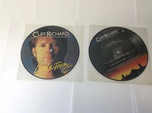 CLIFF RICHARD Little Town  7" Picture Disc, Orig 1982 Ltd Edition VINYL - Picture 1 of 1