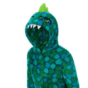 Saint Eve Youth Critter Blanket Sleeper, Dinosaur  - Size: XS(5/6) - Free Ship