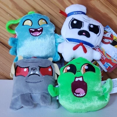 Ghostbusters Afterlife Lote 4 Llavero de Peluche Bolsa Mochila Clip Hasbro Stay-puft Foto 1 de 4