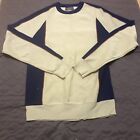 Vintage Jc Penney The Mens Shop Sweater Classic Styling Mens Xl Tall Camel Navy