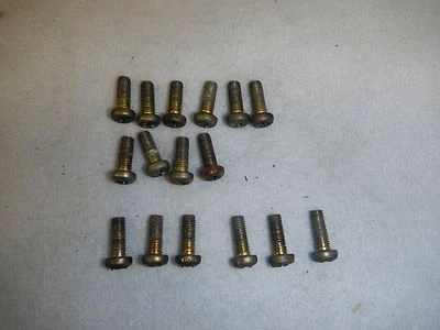 Tornillos de cubierta superior deslizables del acelerador de carbono 1982 82 SUZUKI GS1100E GS1100 GS 1100 E Foto 1 de 3