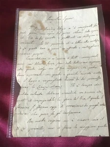 Autogramm TERENZIO, GRAF MAMIANI DELLA ROVERE (†1885) - Schriftsteller ITALIEN - Brief 1935 - Bild 1 von 4