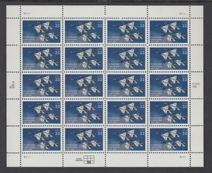 US #3167 Air Force 50th Anniversary 32 Cents Complete Sheet of 20 MNH - Picture 1 of 1