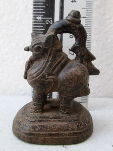 SUPERB! 19th.c Bronze Singh Lion Opium Weight 160.g - Picture 1 of 4