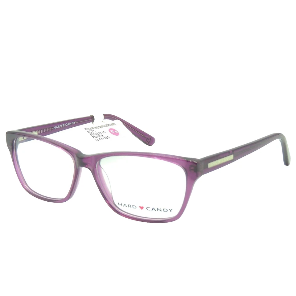 Hard Candy Eyeglass Purple Frame HC25 53-141-35