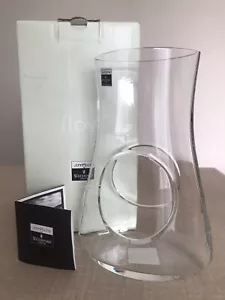 JOHN ROCHA Signed Waterford Crystal 9” Circa Eye Vase BNIB - Picture 1 of 14