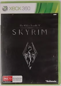 The Elder Scrolls V: Skyrim - Xbox 360 Game * With Manual * Tested & Working - Picture 1 of 3