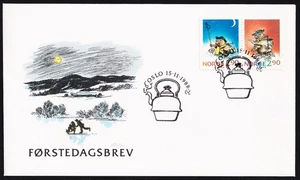 NORWAY . 1988 Christmas . First Day Cover - Picture 1 of 1