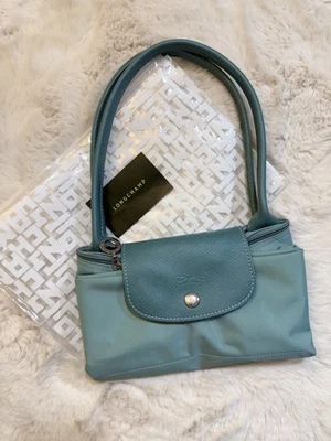 Longchamp Le Pliage Tote Bag Recycled Canvas Green  M Size ~NEW~ - Image 1 of 4