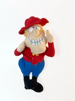 Rocky and Bullwinkle & Friends 9" Plush Stuffins Dudley Do Right Doll - Image 1 of 4