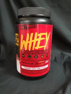 MUTANT WHEY New Formula 100% Gourmet Whey Protein Strawberry Cream  Exp.09/2026  - Image 1 of 4