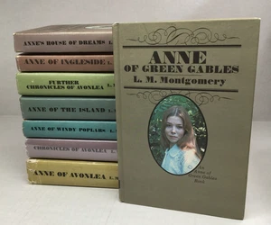 Anne of Green Gables Book Set 8 Hardcover Vintage Books Complete Series - Imagen 1 de 24