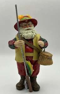 Kurt Adler Trota Pesca a Mosca Babbo Natale Decorazione Natalizia 5,5”H x 3”L x 2”L - Foto 1 di 10