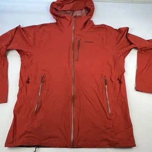 Patagonia h2no Jacket Men's Sz Large Full Zip Hooded Rain Windbreaker Pockets - Picture 1 of 16