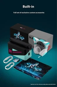 Hatsune Miku Yowu 2Nd Generation Cat Ears Headphones Vocaloid Rare JPN Limited - Picture 1 of 4